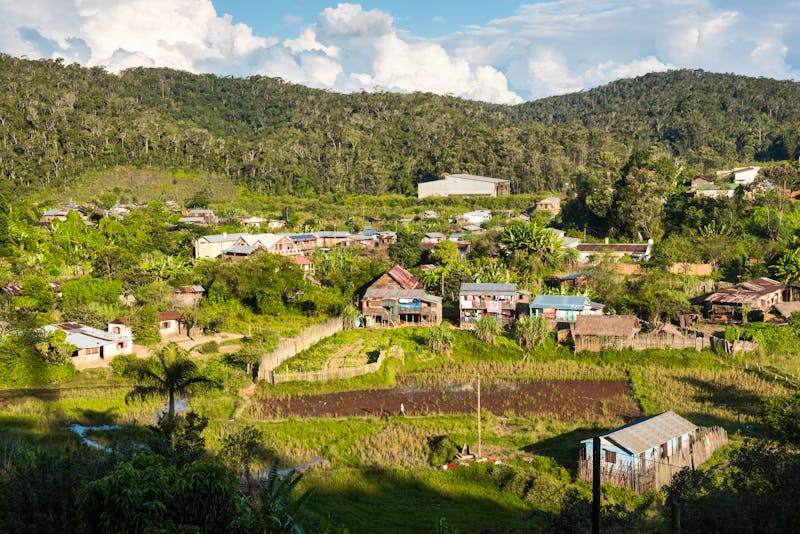 Dorf und Landschaft bei Andasibe  - ©Matthew - stock.adobe.com