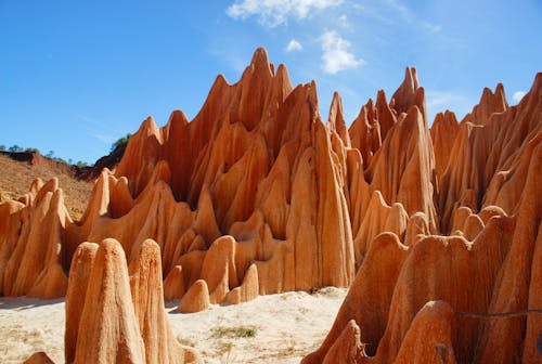 Tsingy rouge - die roten Felsnadeln im Norden Madagaskars &ndash; &copy; K-rambole Prod. - stock.adobe.com