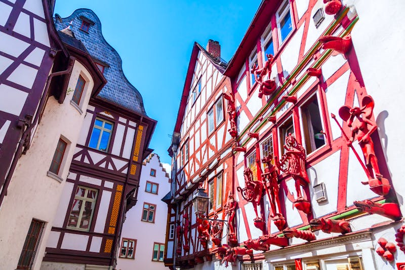 Limburg an der Lahn - Fachwerkhäuser in der Altstadt  - &copy;Christian Müller - stock.adobe.com