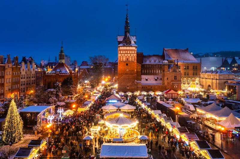 Danzig zur Weihnachtszeit - Weihnachtsmarkt in der Altstadt - &copy;Patryk Kosmider - stock.adobe.com