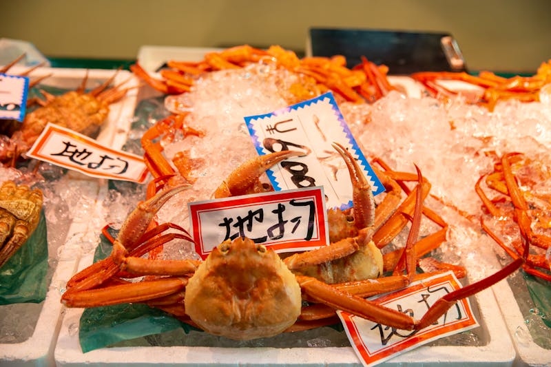 Markt in Sakaiminato - Königskrabben - &copy;9Air - stock.adobe.com