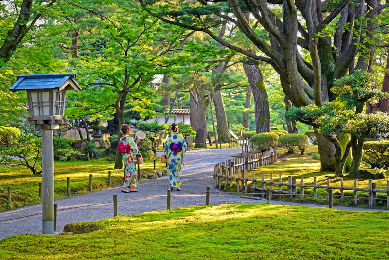 Park in Kanazawa in der Präfektur Ishikawa auf der Insel Honshu - &copy;Per - stock.adobe.com