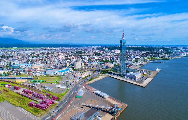 Hafen von Akita im Norden der Insel Honshu - &copy;UMI - stock.adobe.com