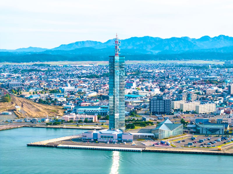 Hafen von Akita im Norden der Insel Honshu - &copy;Kumi - stock.adobe.com