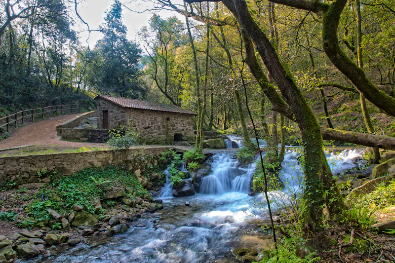 Flussweg da Pedra e da Auga in Galicien, Spanien - &copy;Azulblue - stock.adobe.com