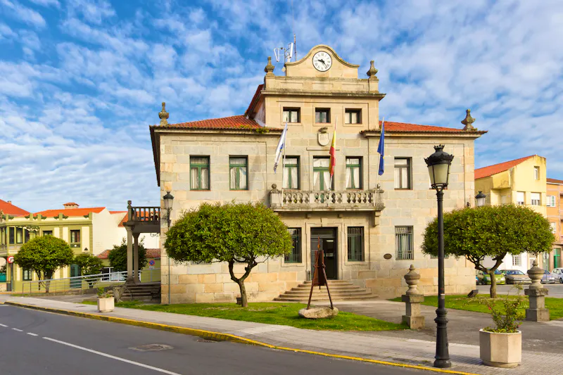 Stadthaus Vilanova de Arousa in Galicien, Spanien - &copy;Arousa - stock.adobe.com