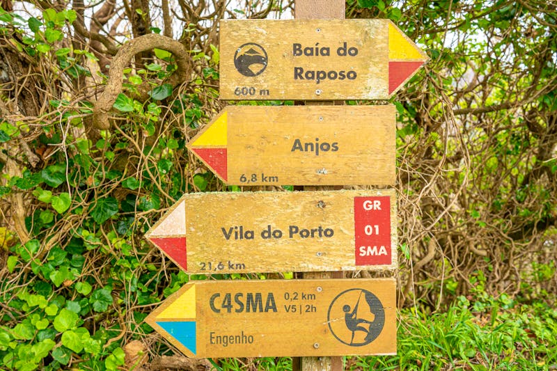 Wanderwege auf der Insel Santa Maria - Baia do Raposo, Anjos ... - &copy;Pedro Emanuel  - stock.adobe.com