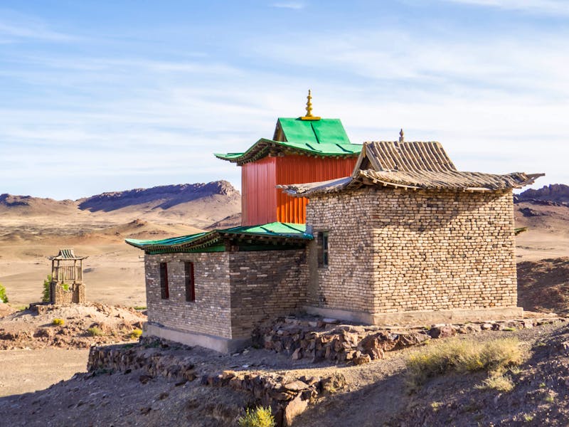 Kloster Ongi in der Wüste Gobi, Mongolei - &copy;Stock Photos 2000 - stock.adobe.com