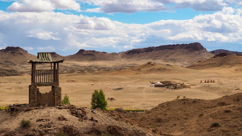 Kloster Ongi in der Wüste Gobi, Mongolei - &copy;Rachel - stock.adobe.com