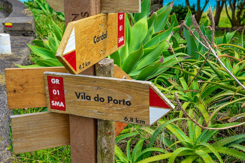 Wanderweg nach Vila do Porto auf der Insel Santa Maria - &copy;Pedro Emanuel  - stock.adobe.com