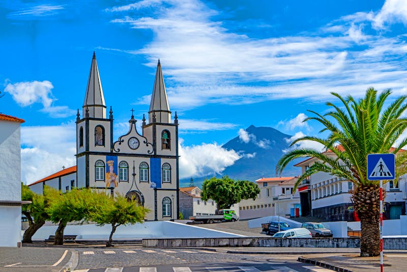 Kirche Santa Maria Magdalena in Madalena - Insel Pico - ©Angela Meier - stock.adobe.com