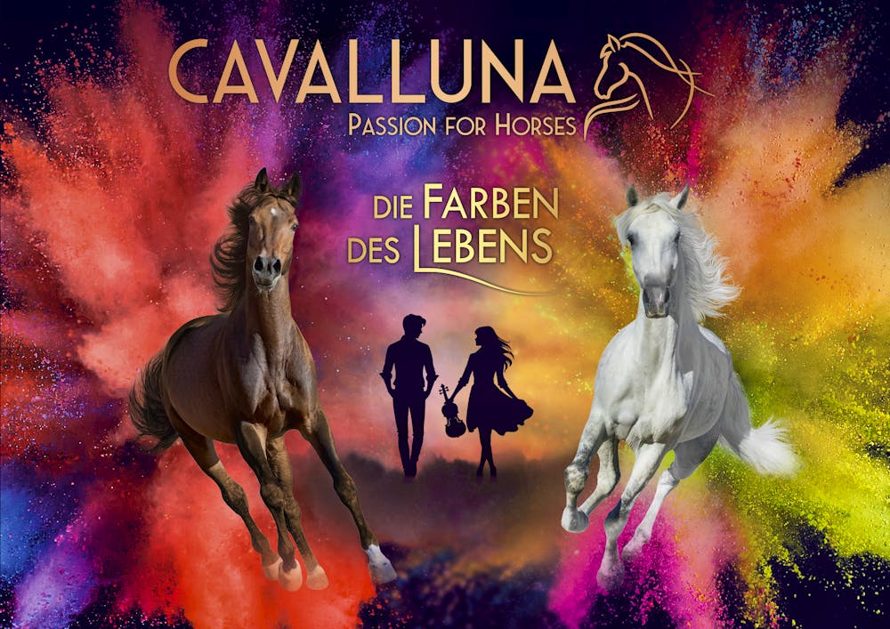CAVALLUNA Die Farben des Lebens Artwork quer &ndash; &copy; CAVALUNA