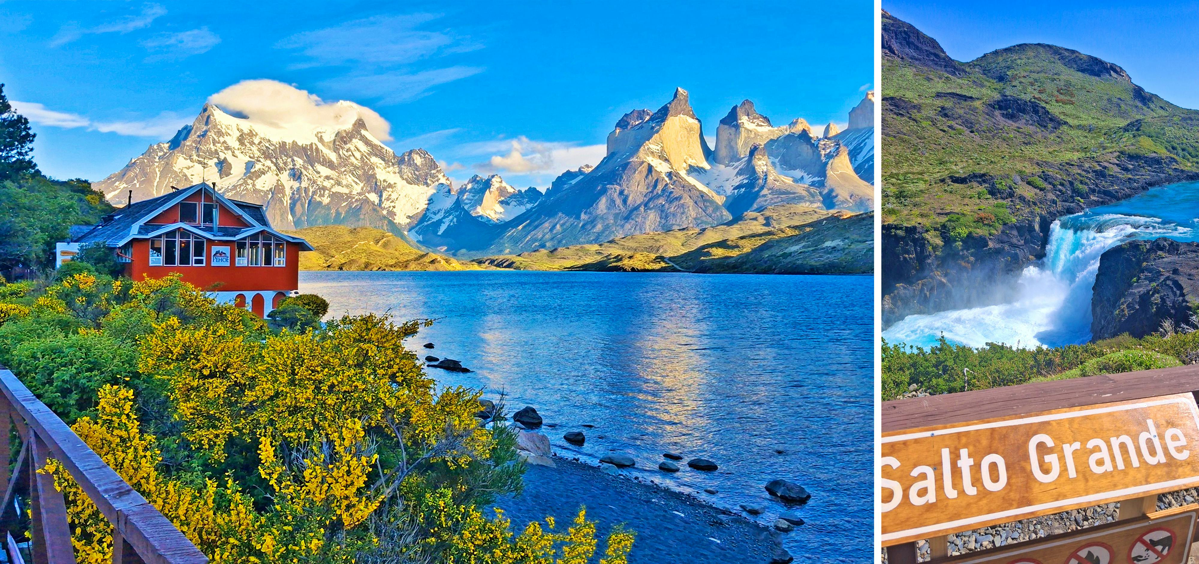 Pehoe See und Salto Grande in Torres del Paine&nbsp;&ndash;&nbsp;&copy;&nbsp;Anette Rietz - Eberhardt TRAVEL