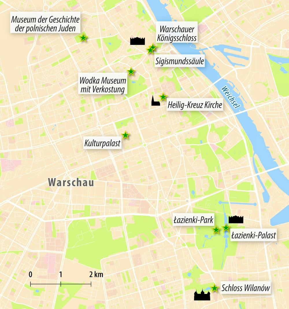 Ihre Reiseroute &ndash; &copy; Eberhardt TRAVEL
