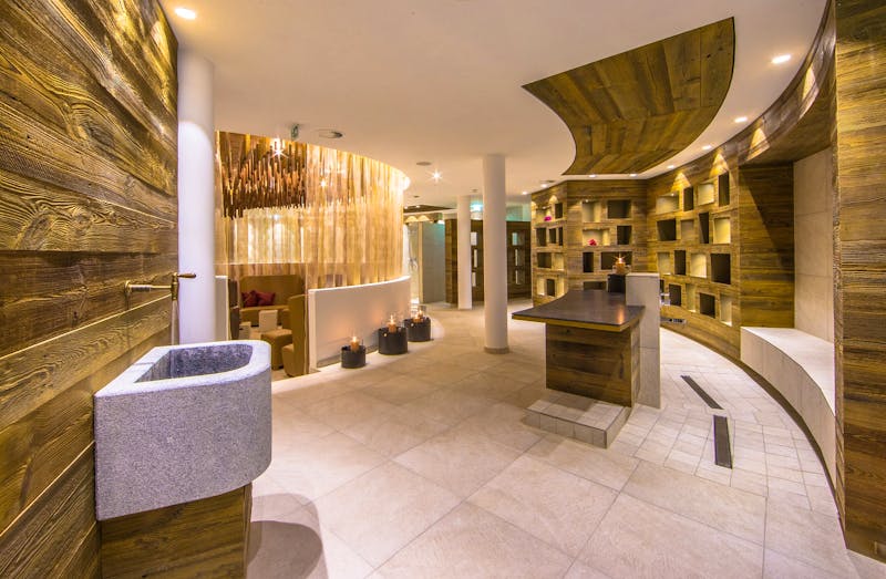Gold Spa-Bereich im Hotel Latini &ndash; &copy;Nikolaus Faistauer Photography