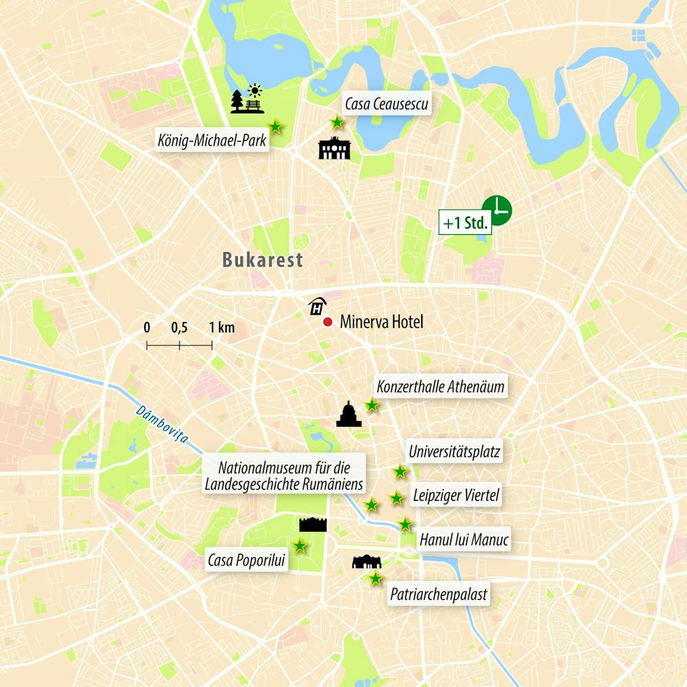 Ihre Reiseroute &ndash; &copy; Eberhardt TRAVEL