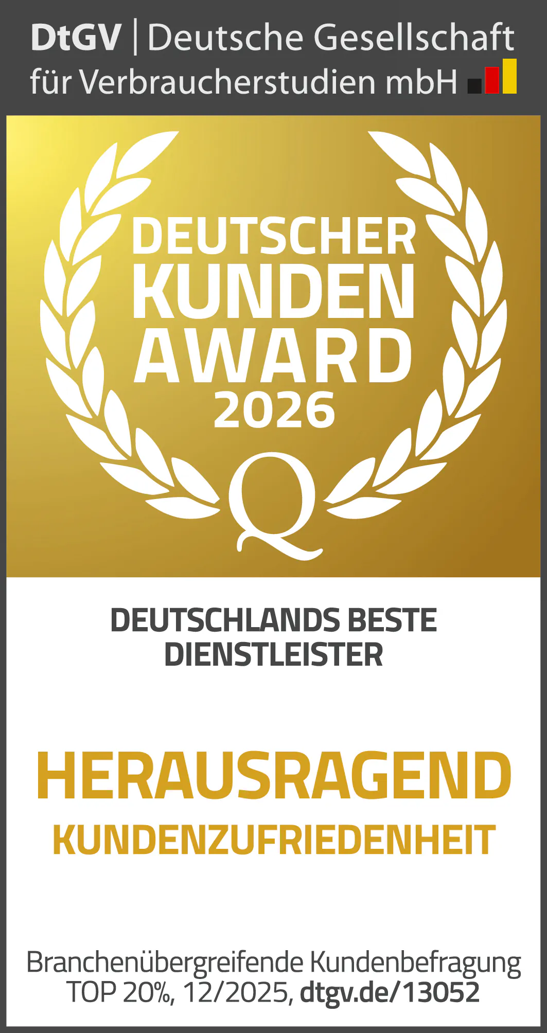 Deutscher Kunden-Award 2026