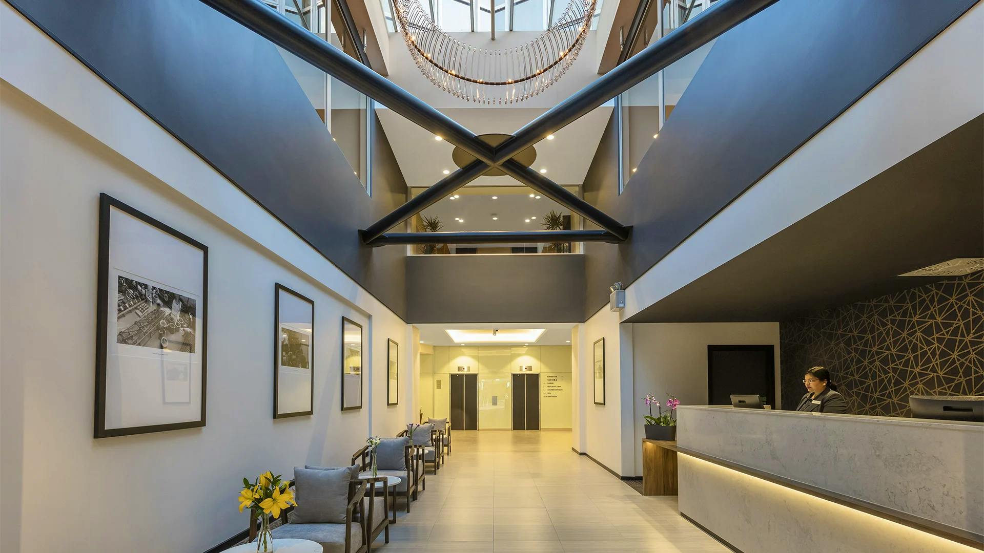 Oaks Wellington Hotel in Wellington, Neuseeland - Lobby &nbsp;&ndash;&nbsp;&copy;&nbsp;Oaks Wellington Hotel