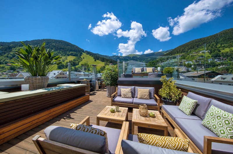 Rooftop-Bar im Hotel Heitzmann &ndash; &copy;@nikolaus faistauer photography