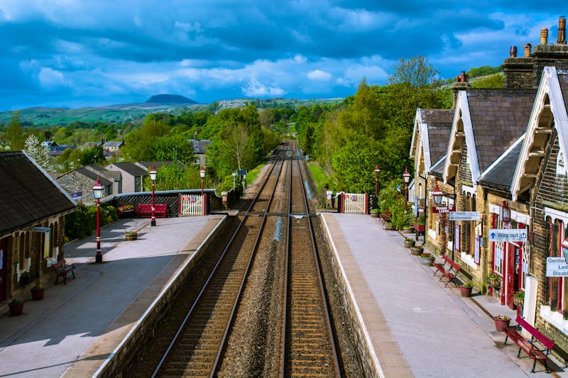 Bahnhof im Yorkshire Dales Nationalpark - &copy;Svetlana - stock.adobe.com