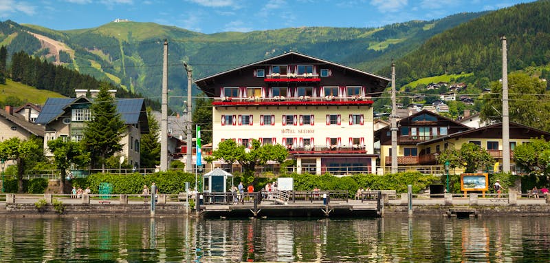 Aufnahme vom See zum Hotel Seehof &ndash; &copy;PriTours