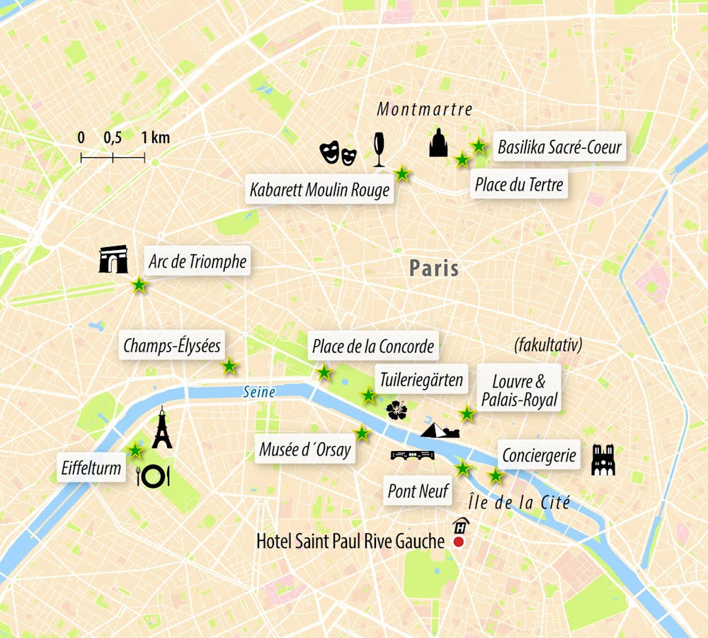 Ihre Reiseroute &ndash; &copy; Eberhardt TRAVEL