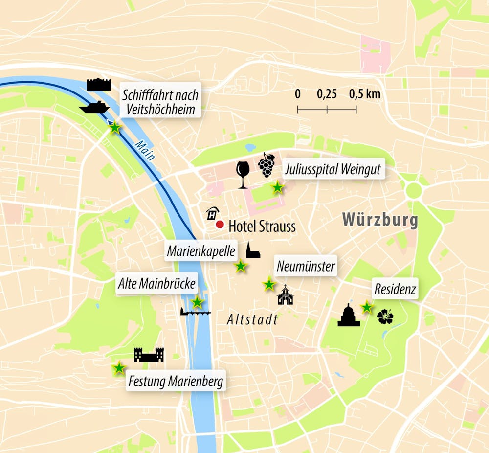 Ihre Reiseroute &ndash; &copy; Eberhardt TRAVEL