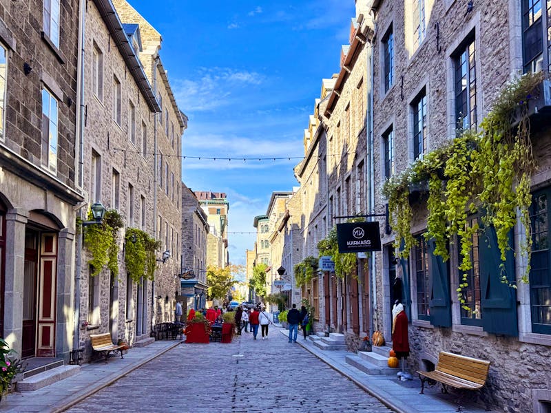 Rue Sainte Pierre in Quebec City - &copy;Dr. Andreas Wolfsteller - Eberhardt TRAVEL