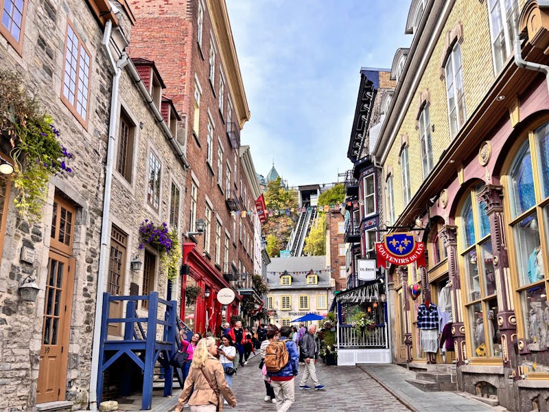 In der Altstadt von Quebec City - &copy;Sabine Reckord - Eberhardt TRAVEL