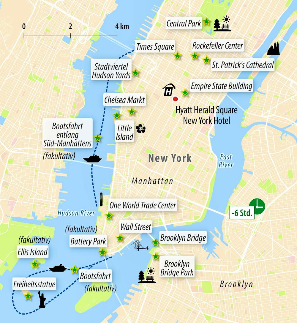 Ihre Reiseroute &ndash; &copy; Eberhardt TRAVEL