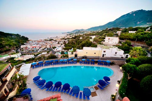 Außenpool Hotel San Lorenzo &ndash; &copy; IschiaWandern