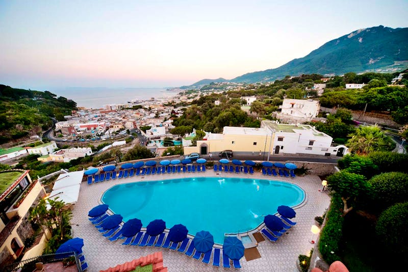 Außenpool Hotel San Lorenzo &ndash; &copy;IschiaWandern