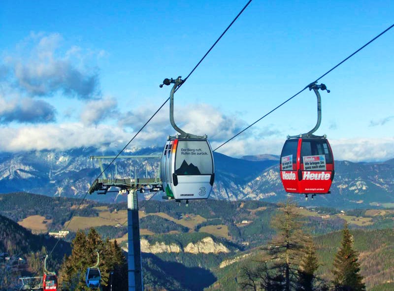 Seilbahn zum Hirschenkogel - &copy;Martina Pötschke - Eberhardt TRAVEL