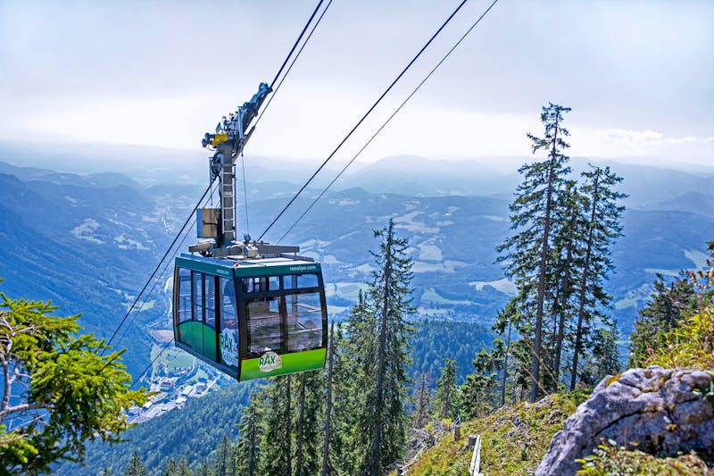 Rax-Seilbahn im Sommer - &copy;Scharfegger's Raxalpen Resort