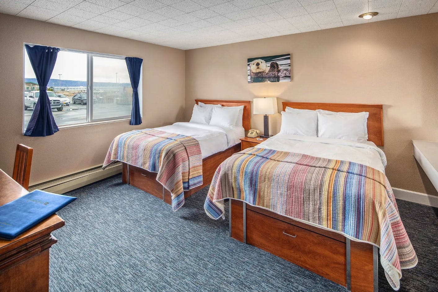 Land's End Resort in Homer, USA - Standard Doppelzimmer mit zwei Einzelbetten &nbsp;&ndash;&nbsp;&copy;&nbsp;Land's End Resort