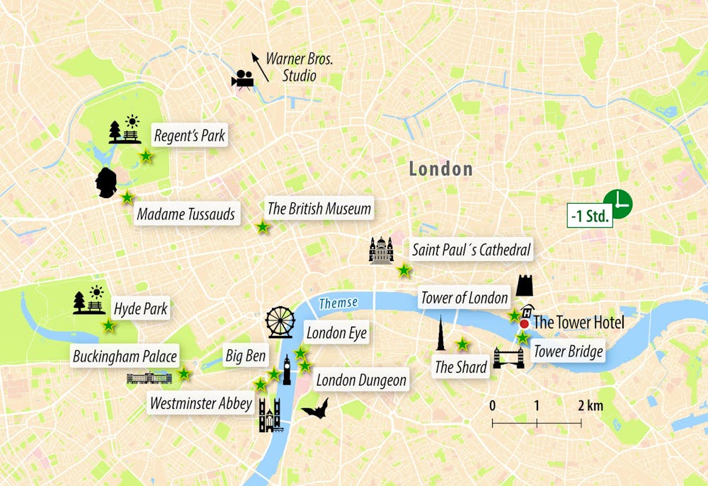 Ihre Reiseroute &ndash; &copy; Eberhardt TRAVEL