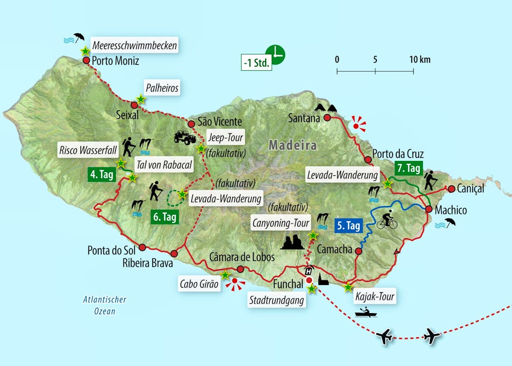Ihre Reiseroute &ndash; &copy; Eberhardt TRAVEL
