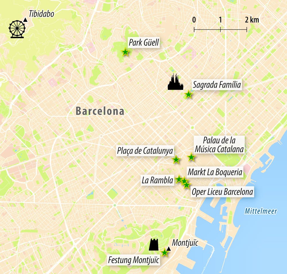 Ihre Reiseroute &ndash; &copy; Eberhardt TRAVEL