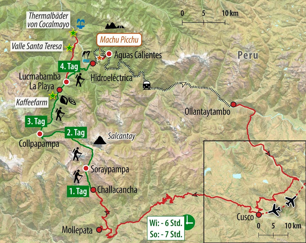 Ihre Reiseroute &ndash; &copy; Eberhardt TRAVEL