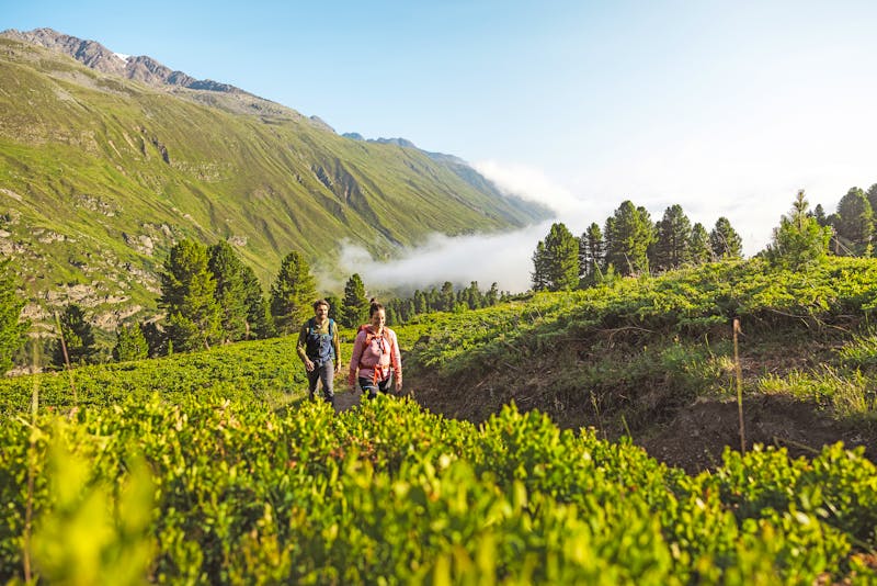 Wandern im Ötztal bei Obergurgl - &copy;Ötztal Tourismus - Roman Huber