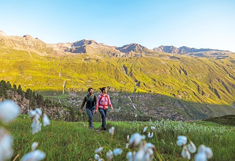 Wandern im Ötztal bei Obergurgl - &copy;Ötztal Tourismus - Roman Huber