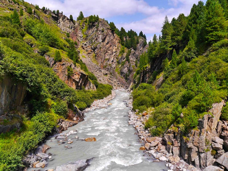 Wanderung an der Gurgler Ache - Ötztal - &copy;Betina Marinow - Eberhardt TRAVEL