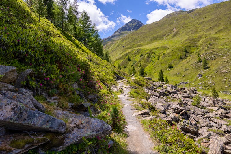Schöner Wanderweg im Ötztal nahe Sölden - &copy;Ilona - stock.adobe.com