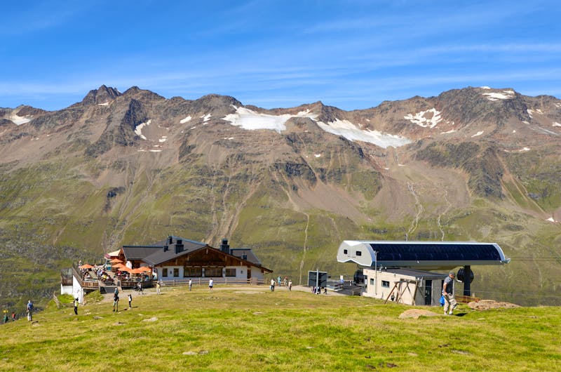 Hohe Mut Bergstation bei Obergurgl - &copy;Fotolyse - stock.adobe.com