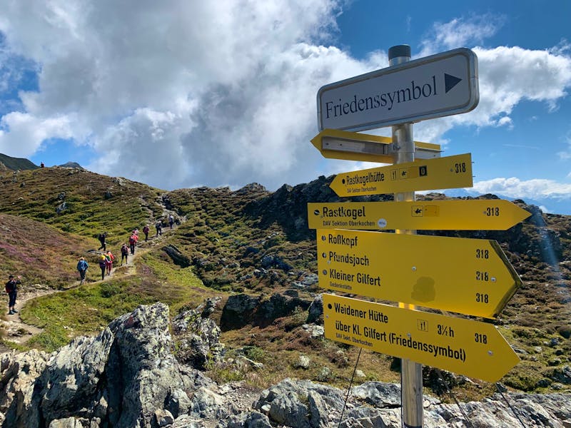 Wanderwege am Sidanjoch in den Tuxer Alpen - &copy;Patrick Fritzsche - Eberhardt TRAVEL
