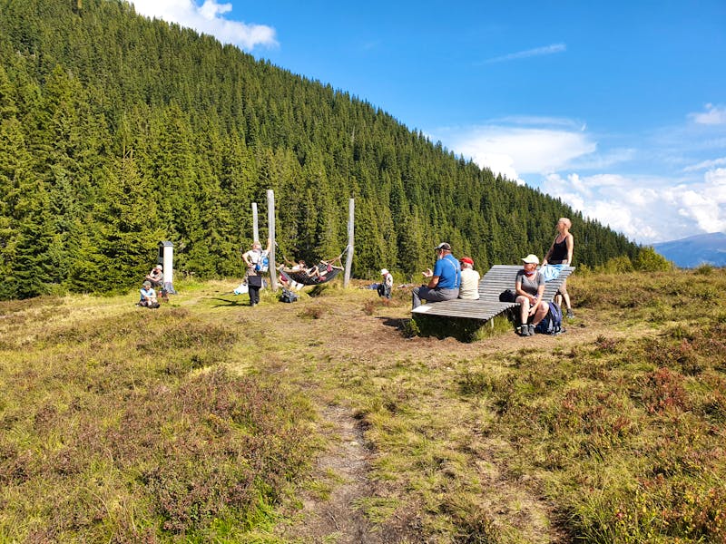 Relaxzone am Loassattel - &copy;Ria Heilmann - Eberhardt TRAVEL