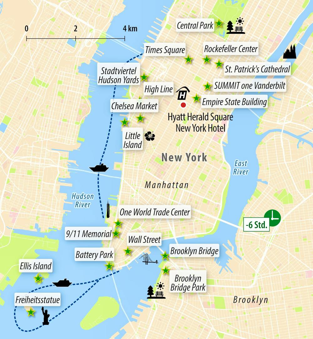 Ihre Reiseroute &ndash; &copy; Eberhardt TRAVEL