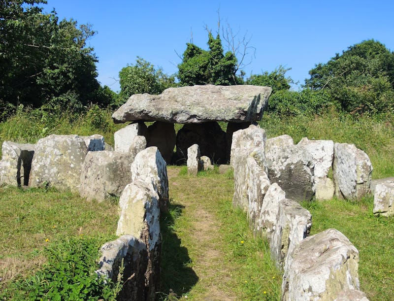 Megalithanlage La Pouquelaye de Faldouet auf der Insel Jersey - &copy;hadoka68163 - stock.adobe.com