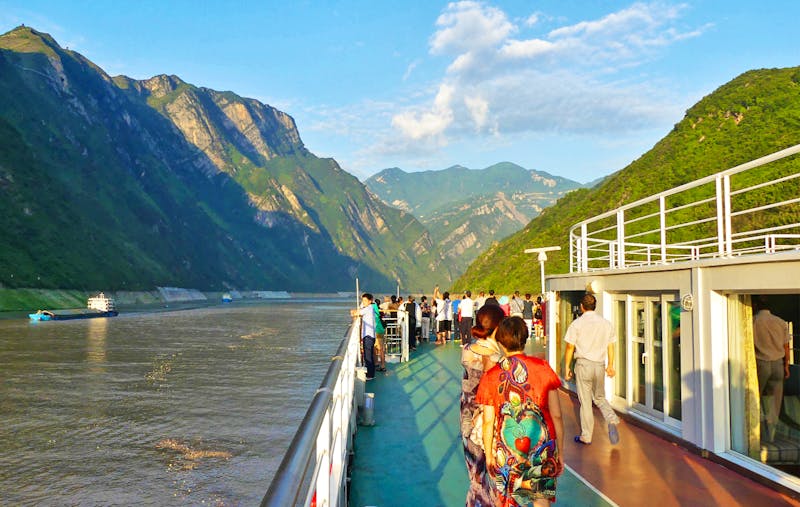 die zweite Yangtze-Schlucht: WuSchlucht - &copy;Frank Nimschowski - Eberhardt TRAVEL