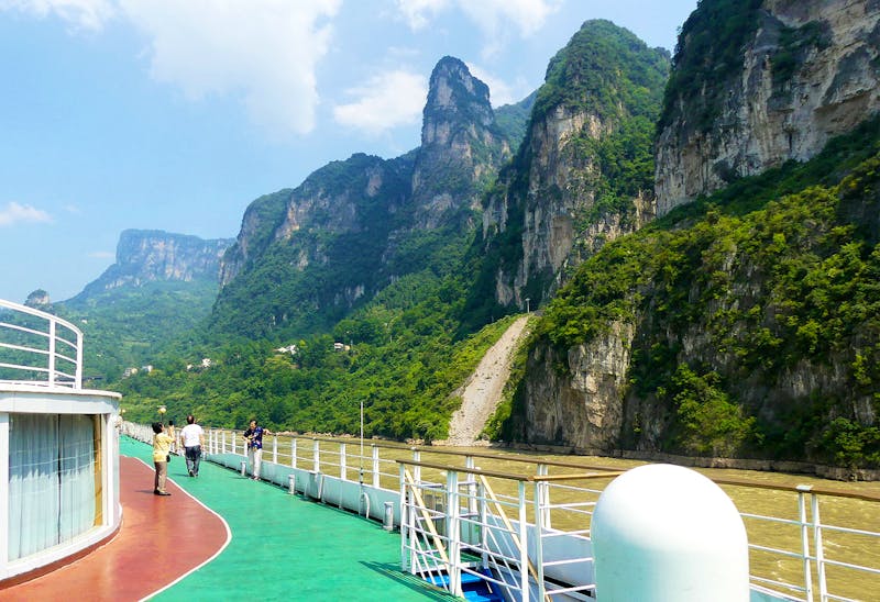 Kreuzfahrt auf dem Yangtze - Xiling-Schlucht - &copy;Frank Nimschowski - Eberhardt TRAVEL
